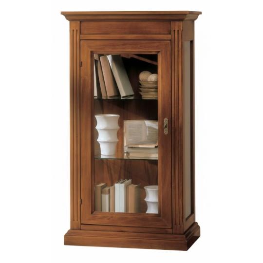 mediterran alacsony vitrines szekreny keskeny klasszikus dio barna polgari elegans nappali talalo vintage.jpg